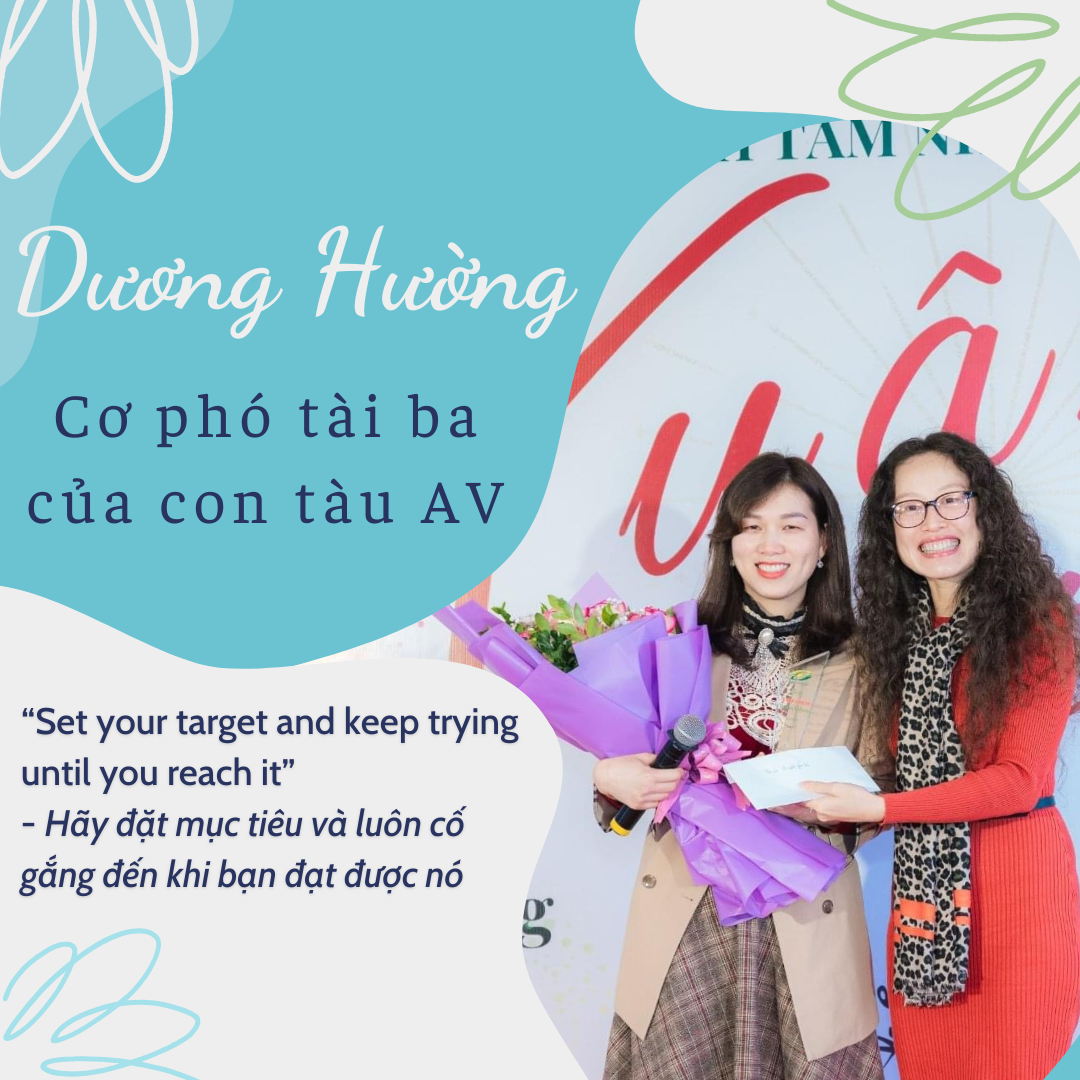 DƯƠNG HƯỜNG - CƠ PHÓ TÀI BA CỦA CON TÀU AV