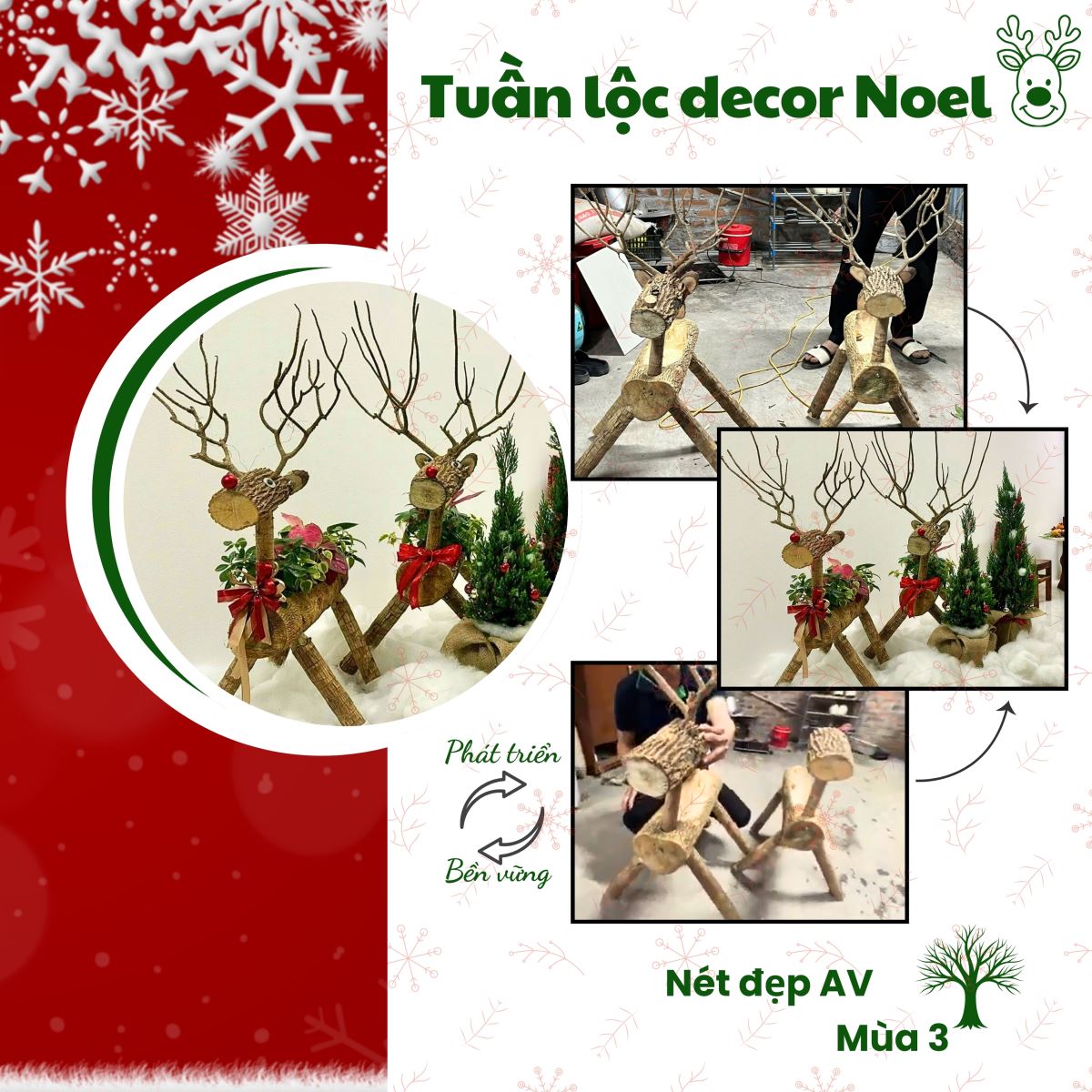 [Tin tức] TUẦN LỘC DECOR NOEL – DẤU ẤN ĐẬM NÉT AV MÙA 3