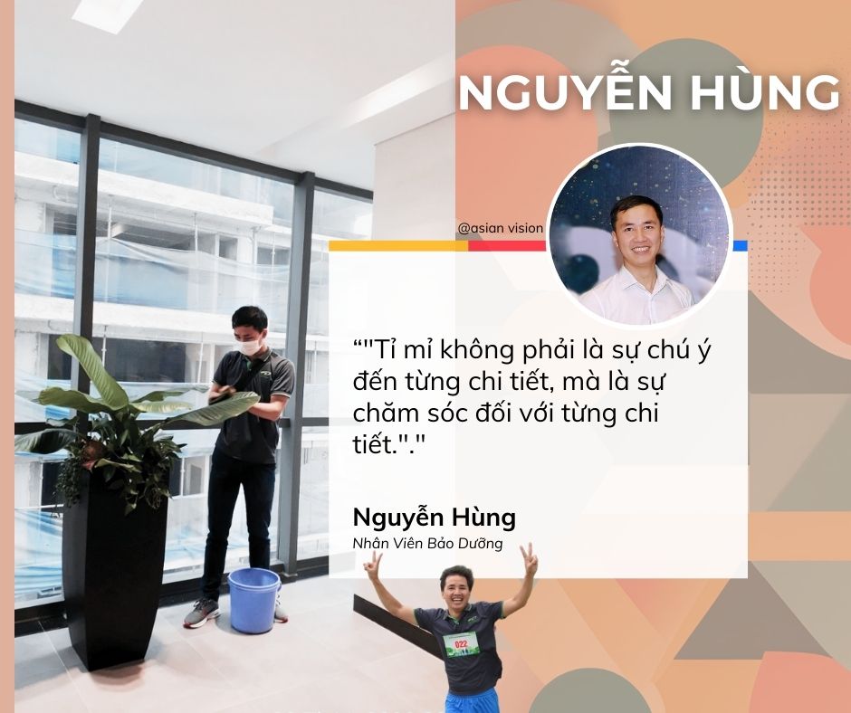 NGUYỄN HÙNG - TỈ MỈ LÀ SỰ CHĂM SÓC TỚI TỪNG CHI TIẾT CỦA CHẬU CÂY XANH