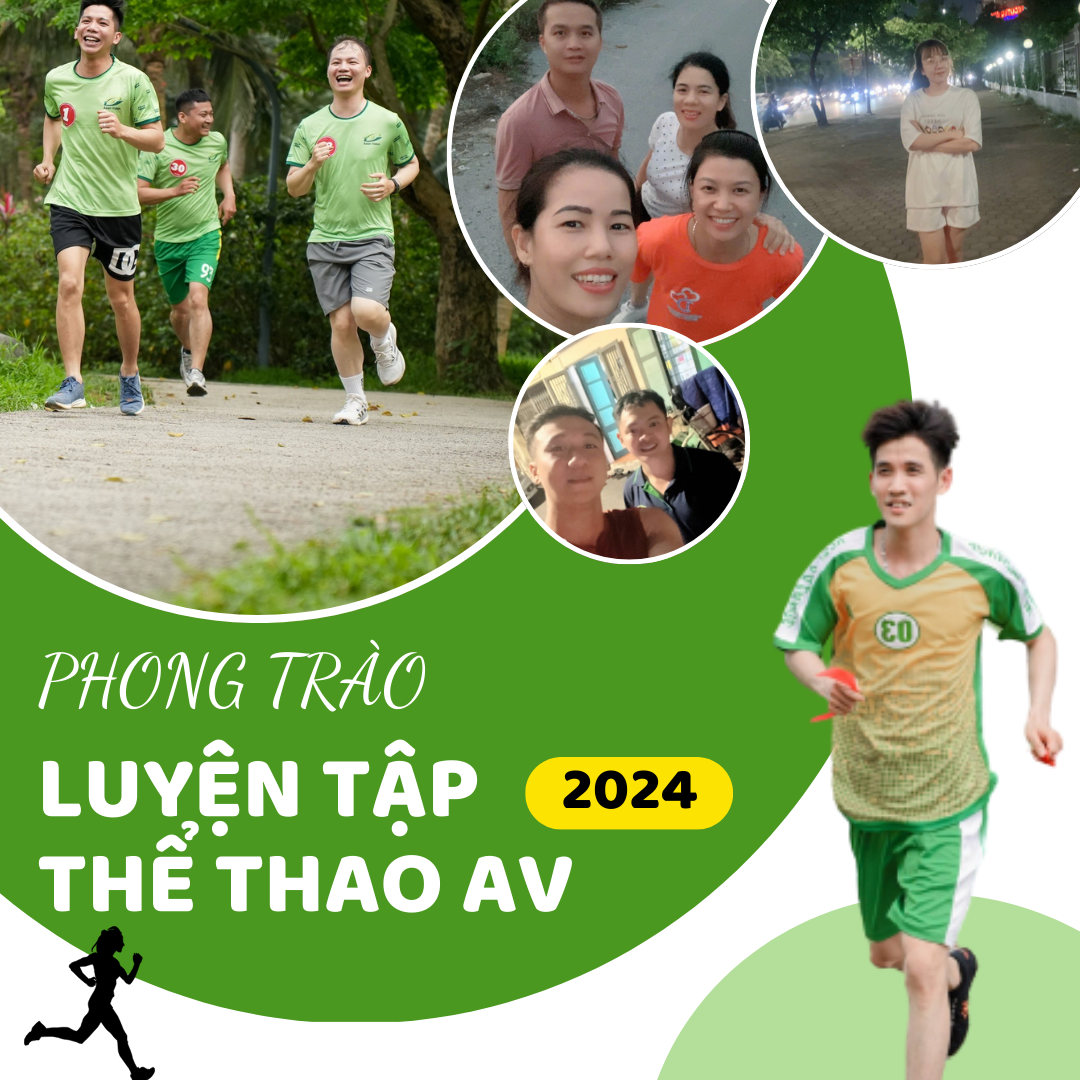 AVER VẪN HĂNG SAY TẬP LUYỆN THỂ THAO SAU CUỘC THI MARATHON 2024