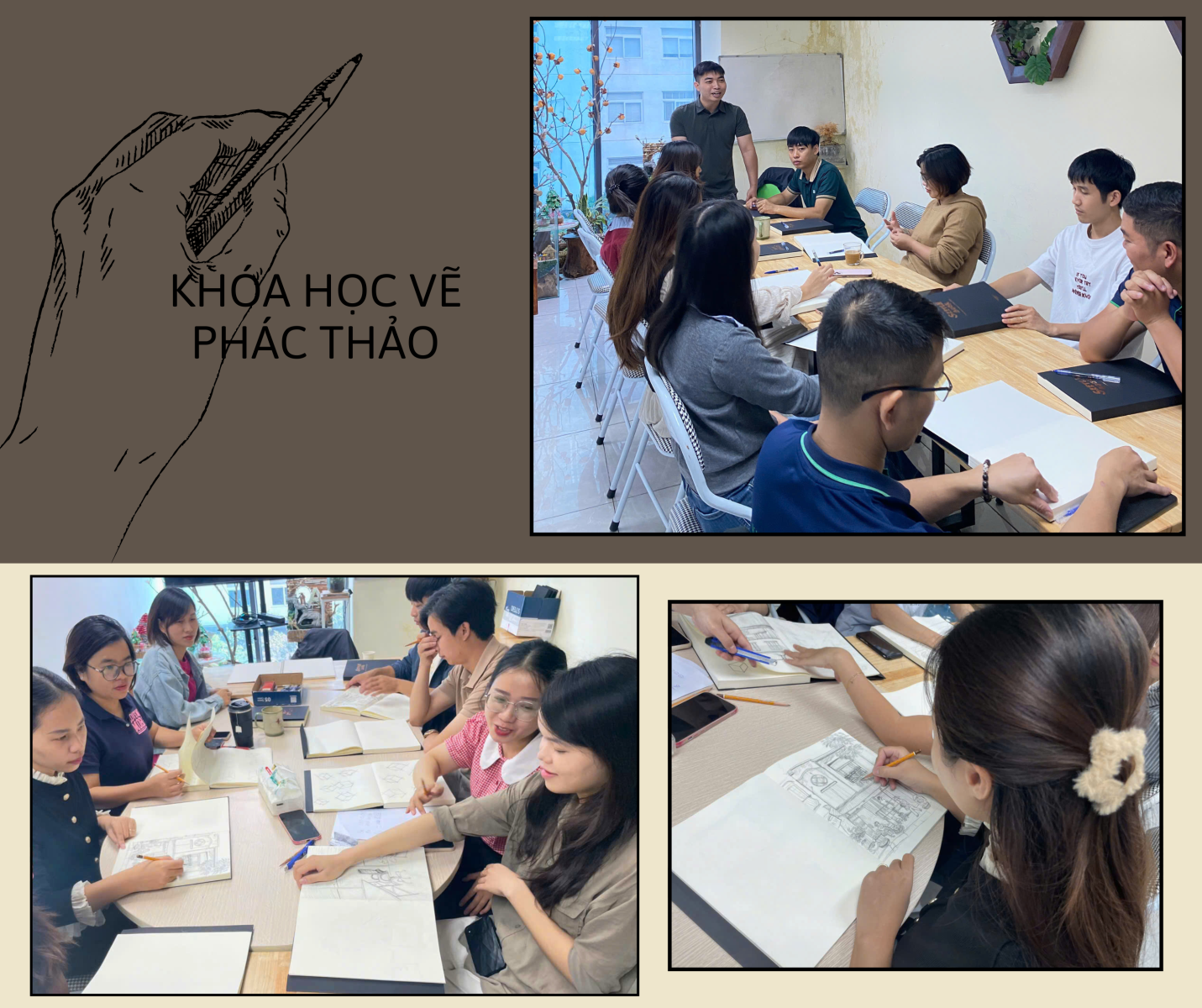 [Sự kiện] KHÓA HỌC VẼ PHÁC THẢO